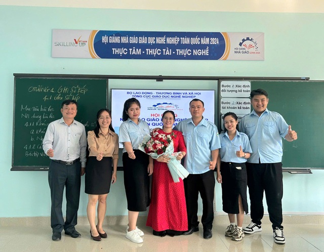 Giáo viên Ngô Thị Cẩm Loan góp mặt trong Hội giảng nhà giáo giáo dục nghề nghiệp toàn quốc năm 2024